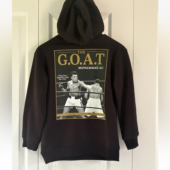 art class Black Hoodie with Gold Print - Picture 4 of 5